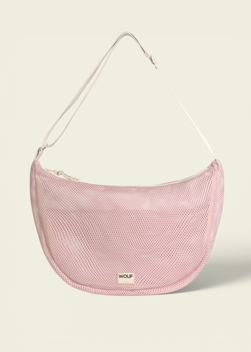 Umhängetasche aus recyceltem Material | Rosa "Blush large crossbody bag - multicolor", Wouf, Foto 1