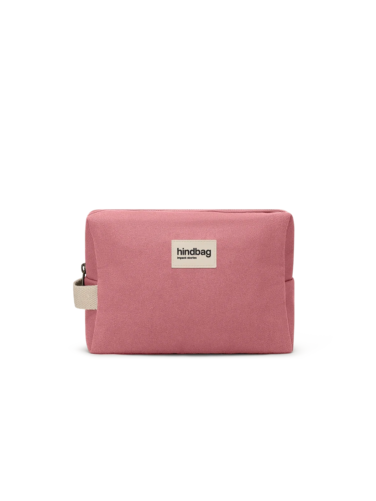 Trousse de toilette en coton bio | rose "leon rose blush", Hindbag, photo 1