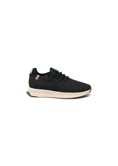 Baskets | gris "tsavo w 2.0 wool - black-steel grey" - Saola