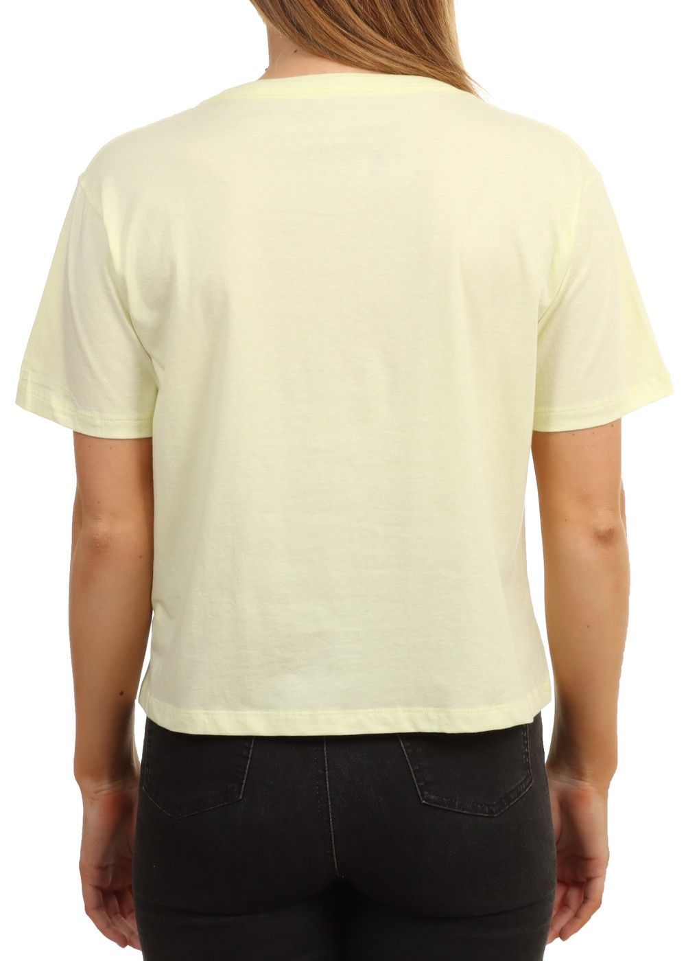 T-shirt jaune imprimé en coton bio - psychedelic slider, Patagonia, photo 3