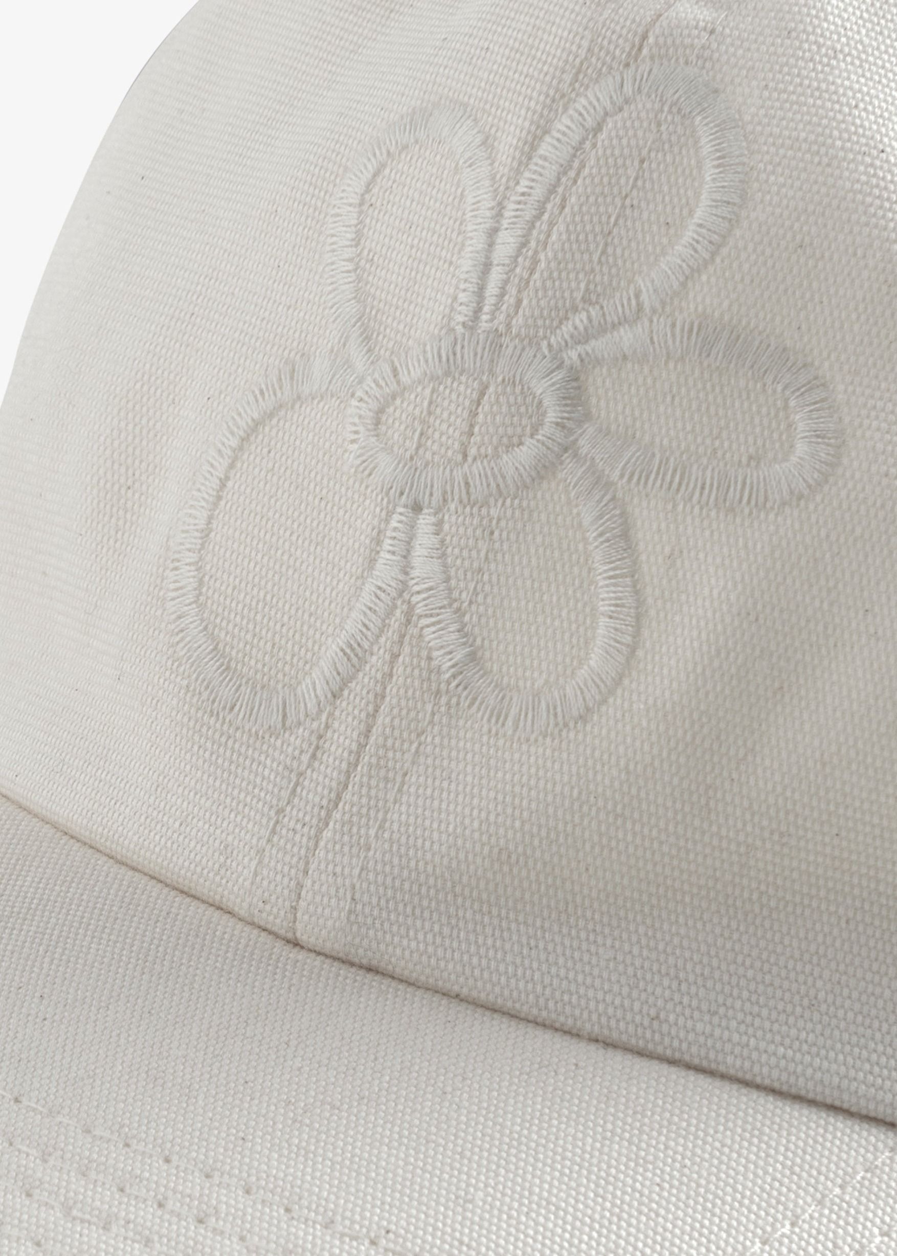 Casquette en coton bio | blanc "Flower classic cap - natural white", Rotholz, photo 2