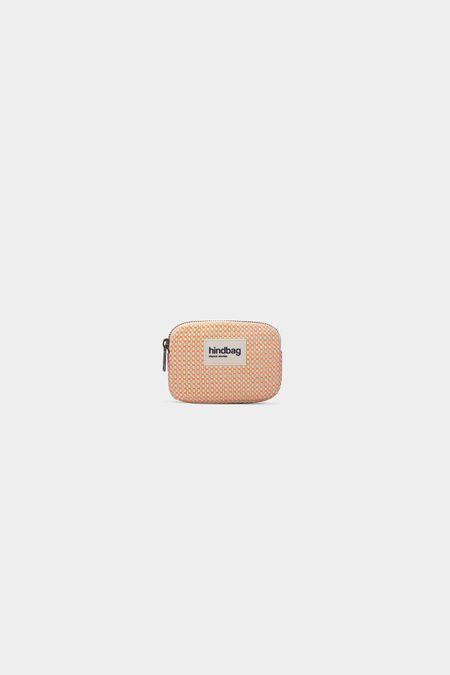 Porte-monnaie en coton bio | tressage corail "lili tressage corail" - tressage corail