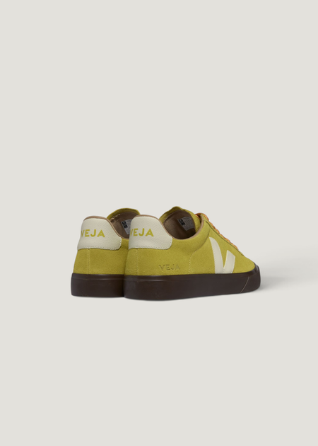 Sneaker aus Wildleder und chromfreiem Leder | Gelb "campo bold suede liquor pierre", Veja, Foto 3