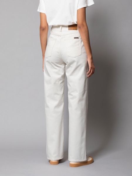 Jean ample blanc en coton recyclé clean eileen recycled white, Nudie Jeans, photo 3