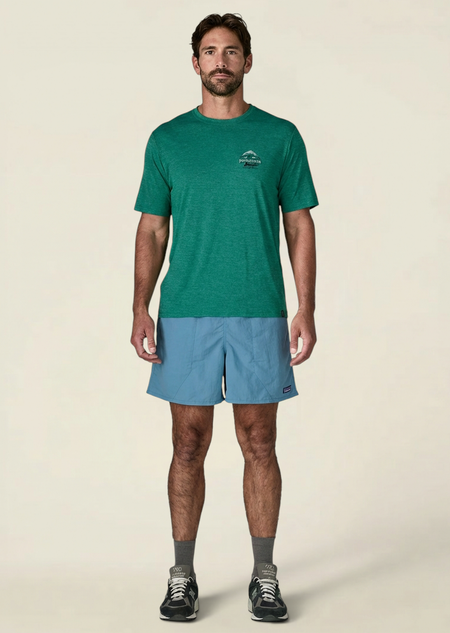 Short léger en nylon recyclé | bleu "baggies shorts - 5 in. - shrb" - Patagonia