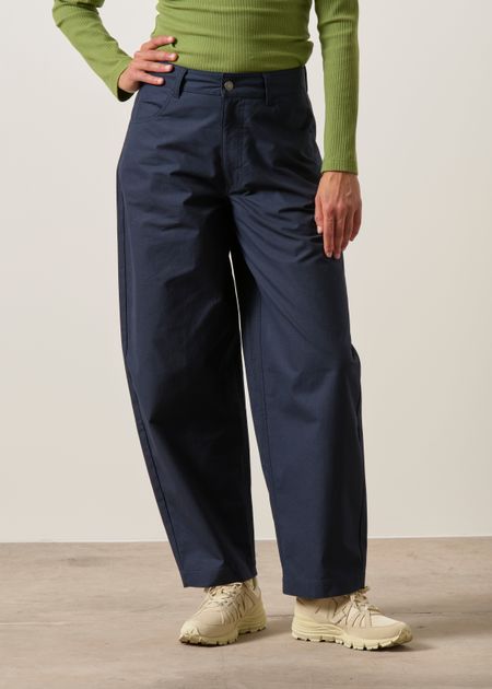 Pantalon ballon en coton bio | marine "Navy marissa pants" - Thinking Mu