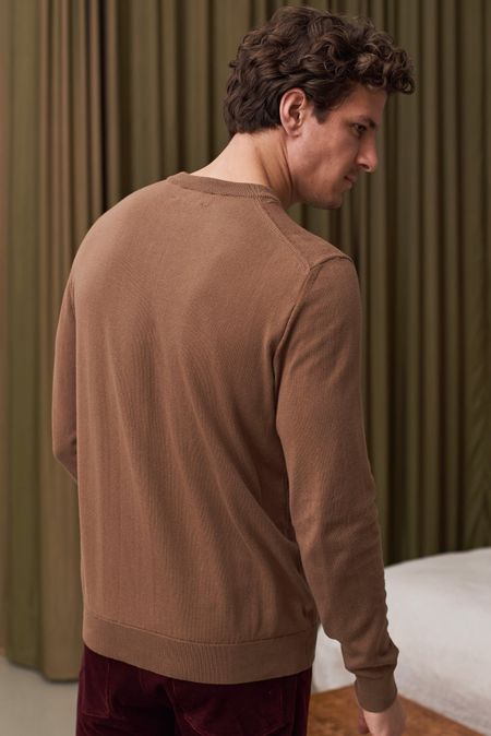 Pullover aus Bio-Baumwolle | Camel "milo jumper eco camel", About Companions, Foto 3