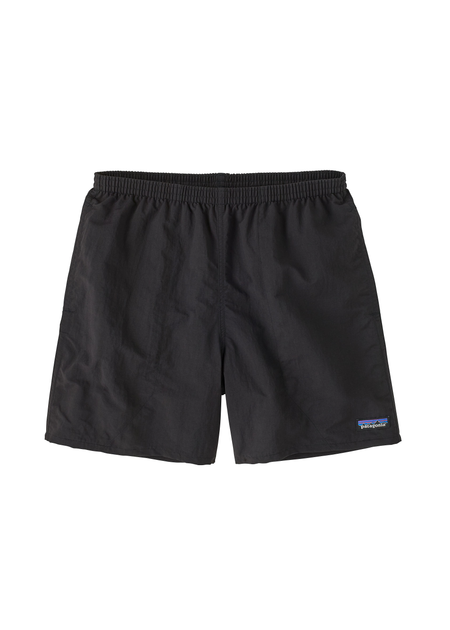 Short léger en matière recyclée | noir "baggies shorts - 5 in. - black w/black" - Patagonia