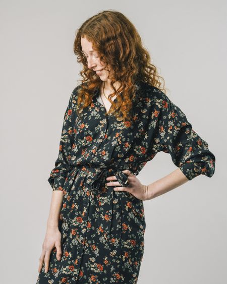 Robe longue à motifs floraux en viscose ecovero - dalia, Brava Fabrics, photo 6