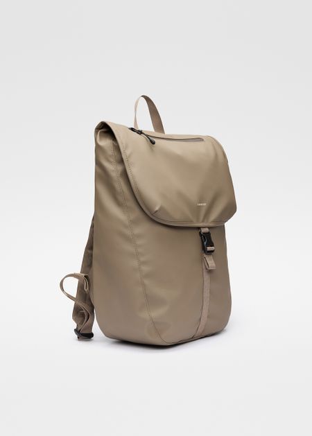Sac à dos 20l en matière recyclée | beige "Stream lid backpack 14" - clay" - Sandqvist