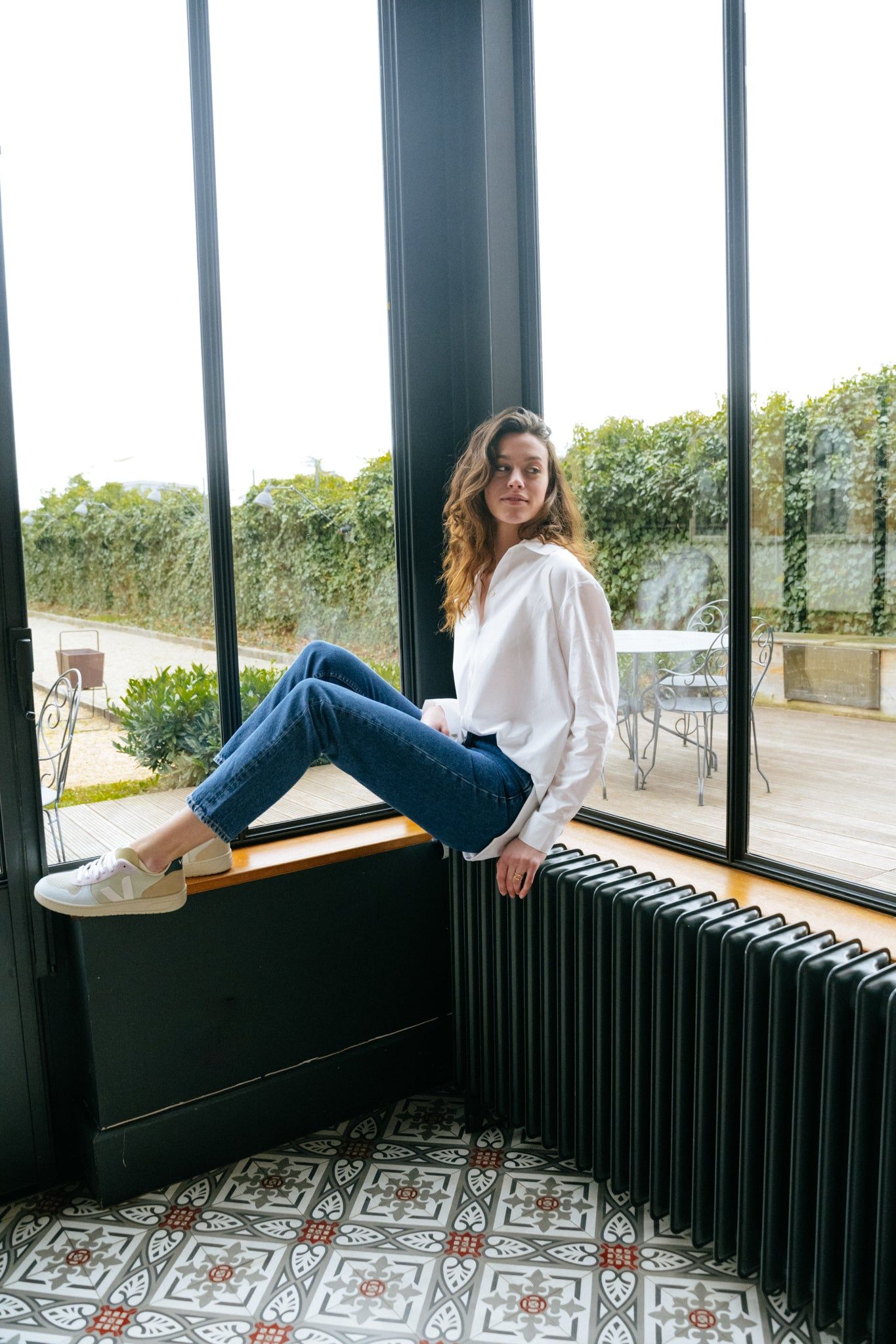 Chemise oversize en coton bio | blanc "haley shirt white", Samsoe Samsoe, photo 5