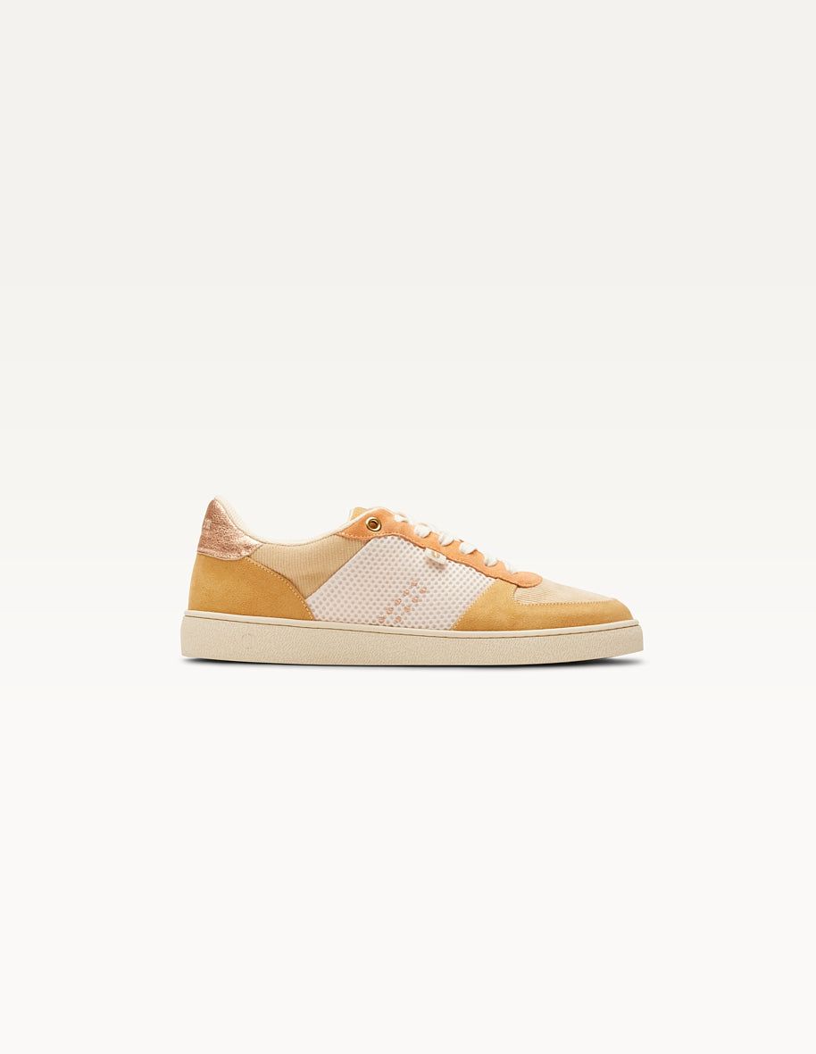 Sneaker aus zertifiziertem Leder | marie - beige creme pêche, Odaje ex M.Moustache, Foto 1