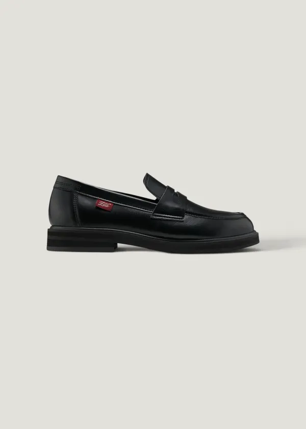Mocassin en matière végane | noir "douro - noir", Zèta Shoes