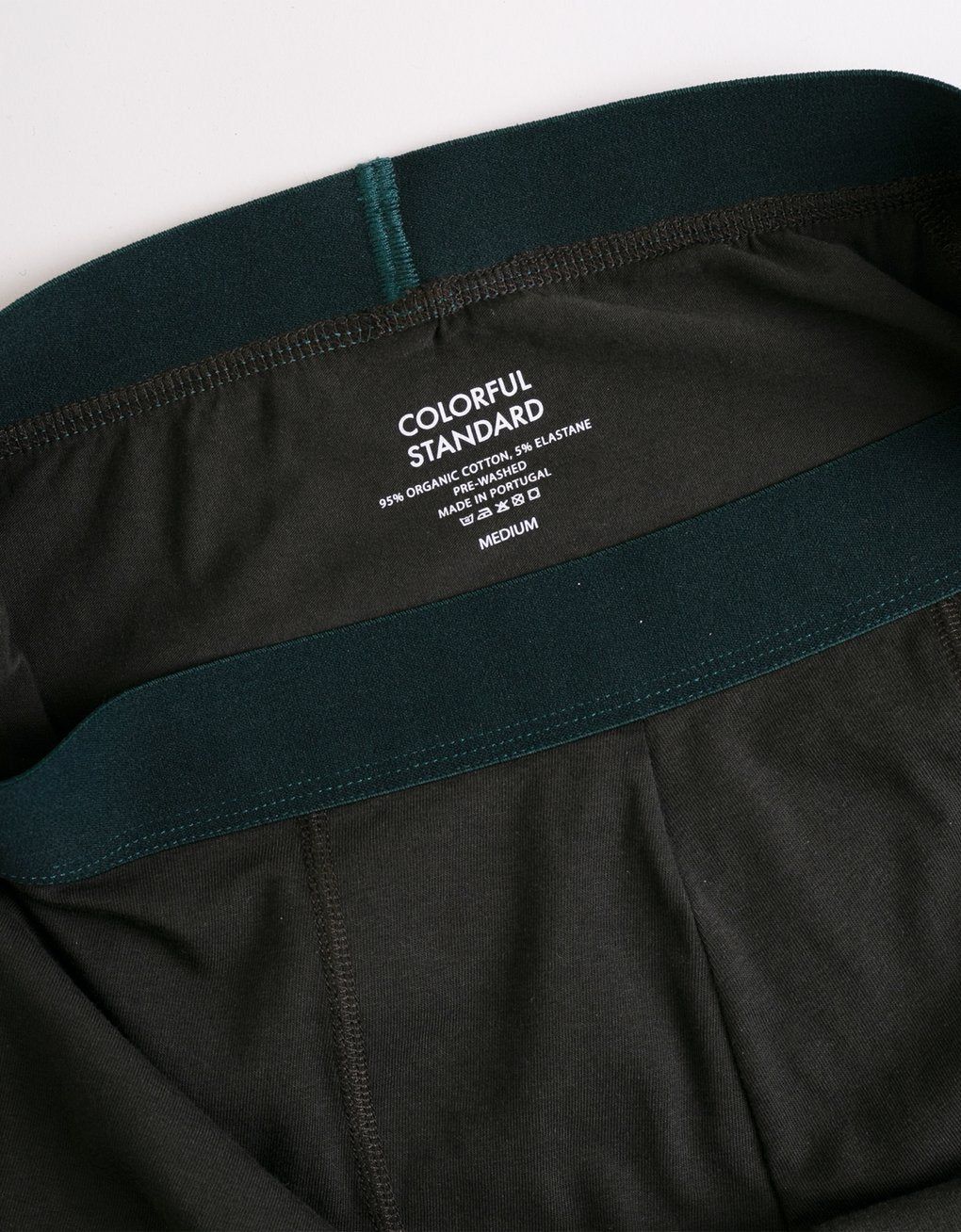 Boxer uni  en coton bio | vert "hunter green", Colorful Standard, photo 6