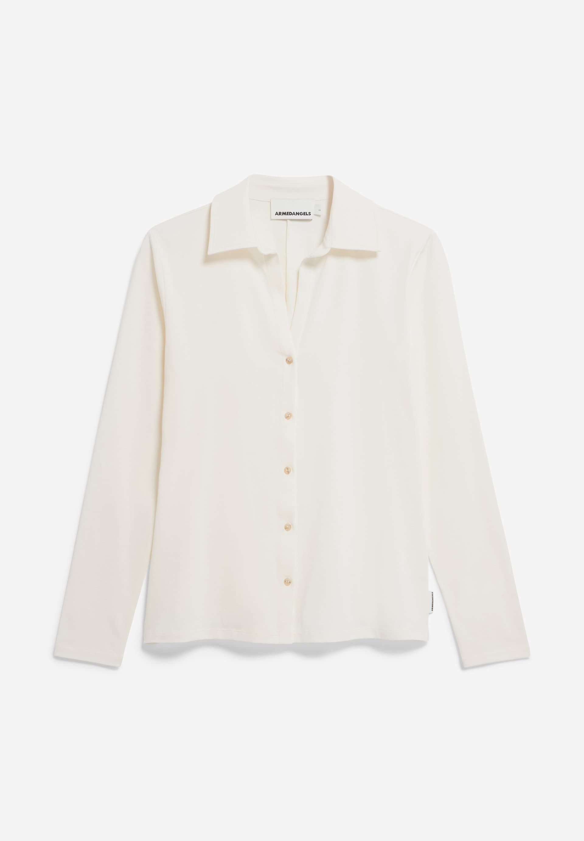 Chemise en coton bio | écru "nalaannia - oatmilk", Armedangels, photo 5
