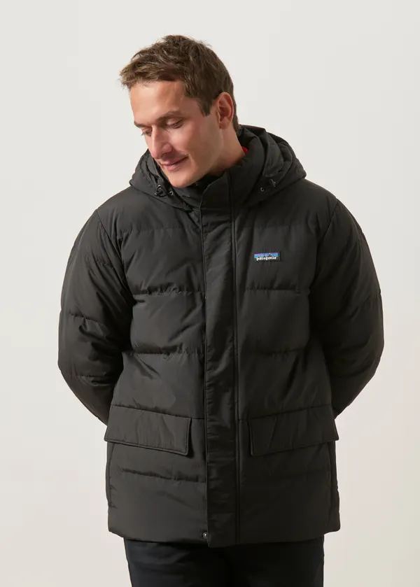 Parka à capuche en matières recyclées | noir "Sisar down hoody jkt - blk", Patagonia