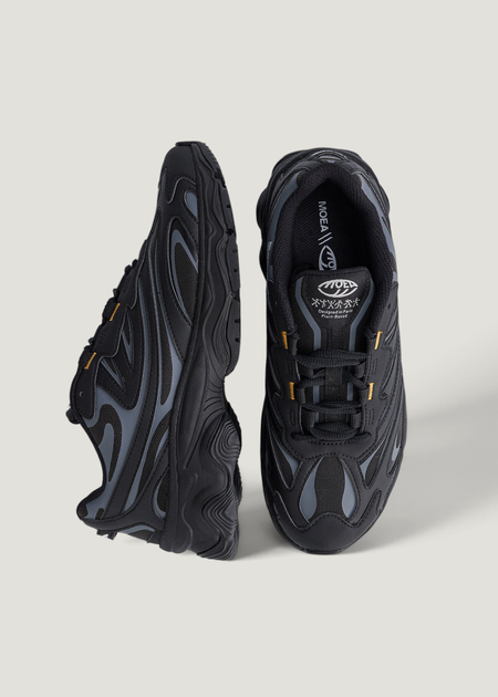 Vegane Sneaker | Dragonfly - full black - corn, Moea, Foto 2