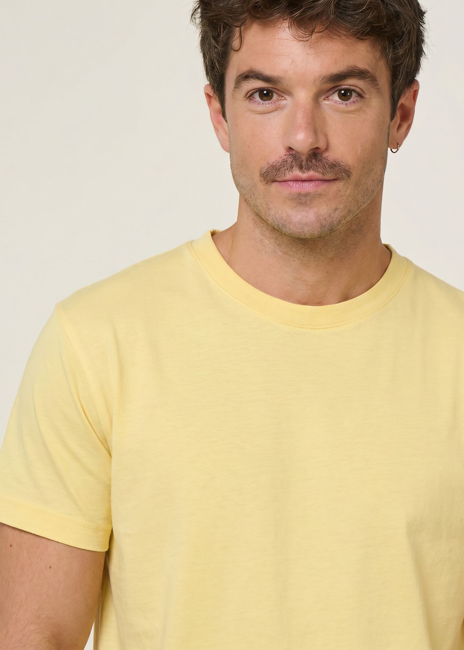 T-shirt en coton bio | jaune, WeDressFair, photo 4
