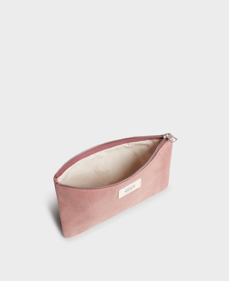 Pochette en coton bio | rose "sunrise pouch" - Wouf