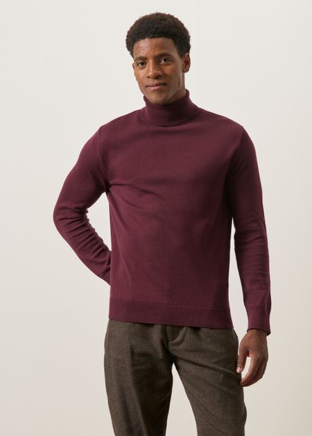 Pull col roulé fin en coton bio, WeDressFair
