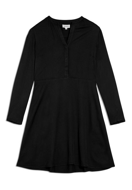 Robe patineuse noire en lenzing - inaari, Armedangels, photo 5