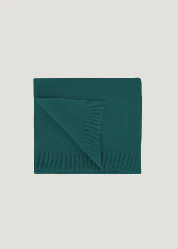 Écharpe en laine mérinos recyclée | vert "Merino wool scarf - ocean green", Colorful Standard