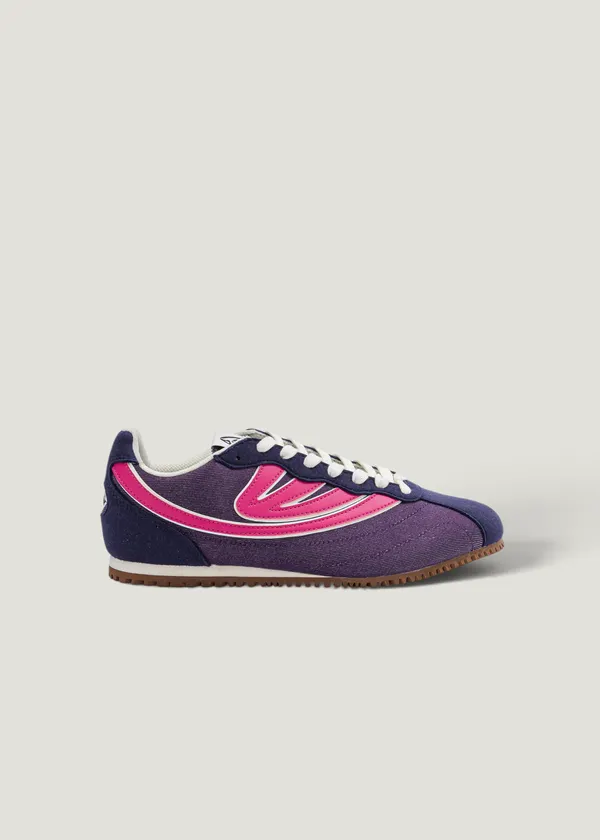 Baskets vegan | violet "Rise - purple & pink", Moea
