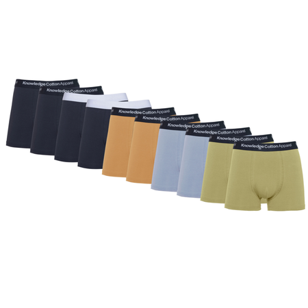 Pack de 10 boxers en coton bio - maple