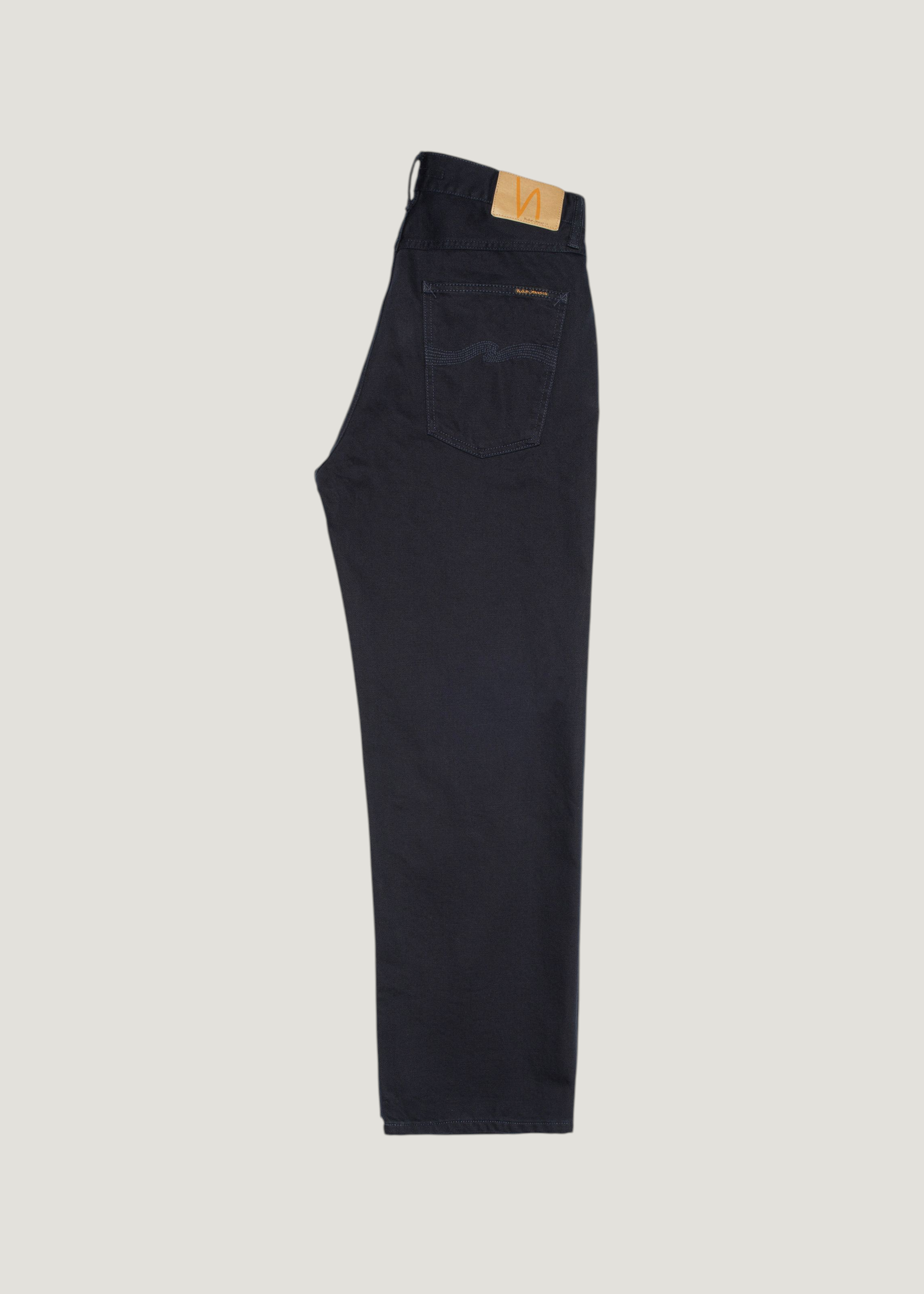 Jean droit large en coton bio | bleu "Tuff tony everblue ", Nudie Jeans, photo 4
