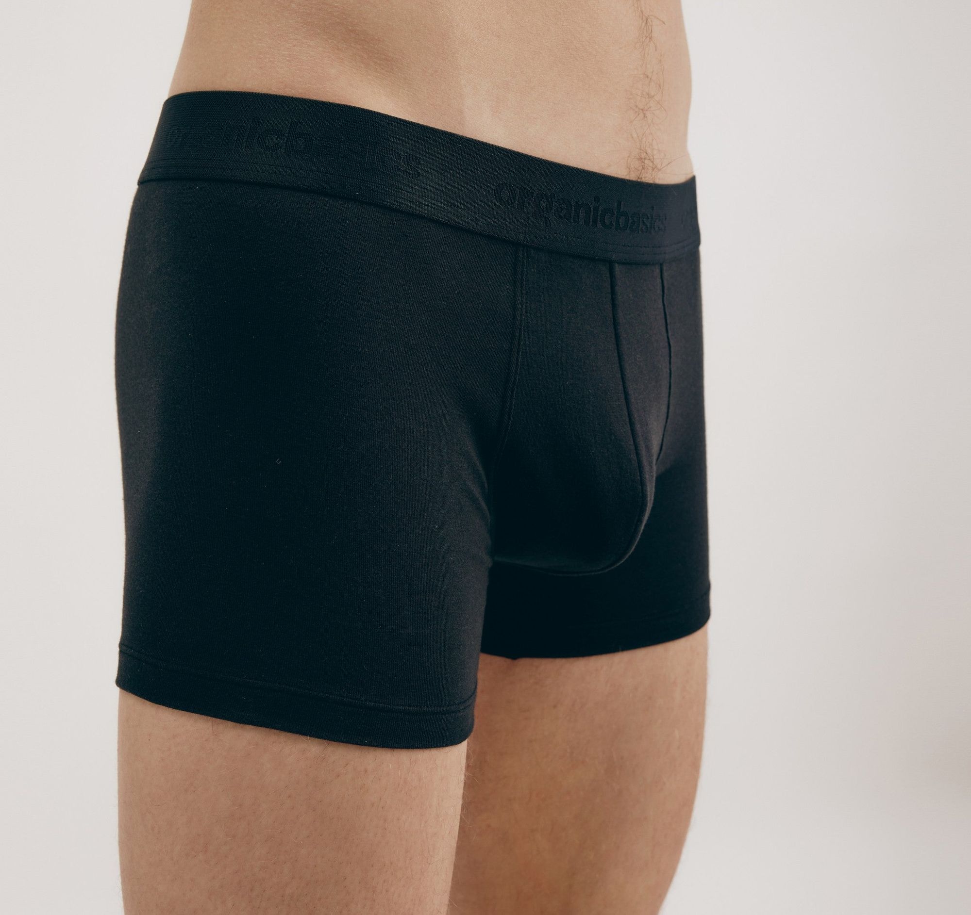 3er-Pack Boxershorts aus Bio-Baumwolle | Schwarz "core trunks 3-pack black", Organic Basics, Foto 2