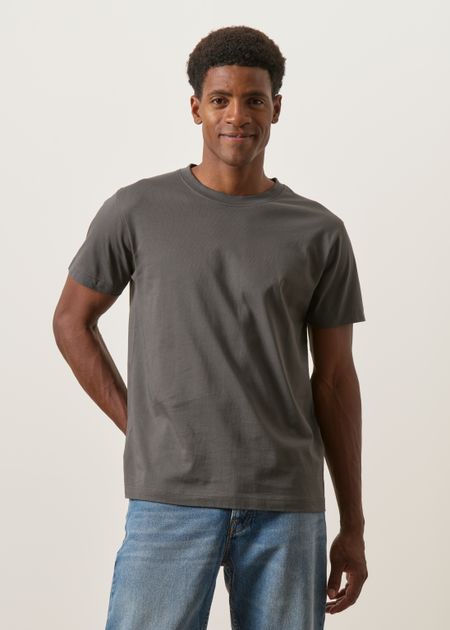 T-shirt en coton bio | anthracite
