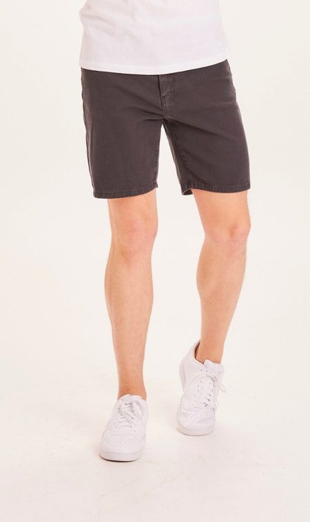 Short noir en coton bio - black jet