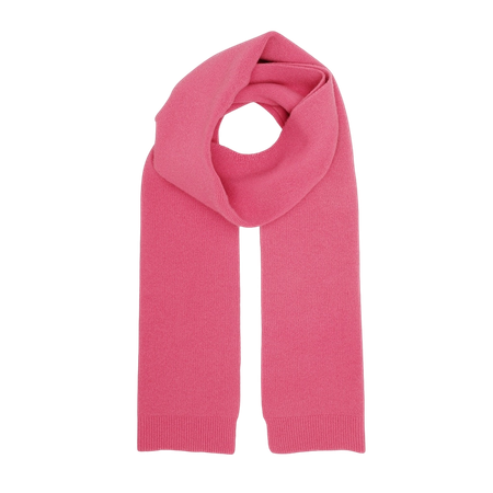 Écharpe en laine mérinos recyclée | rose "bubblegum pink" - Colorful Standard