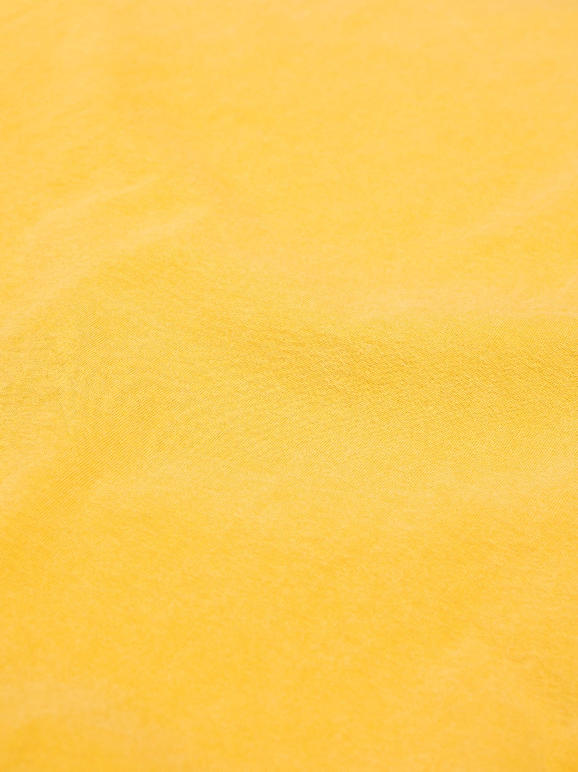 T-shirt imprimé en coton biologique | jaune "roy unlucky t-shirt - yellow", Nudie Jeans, photo 4