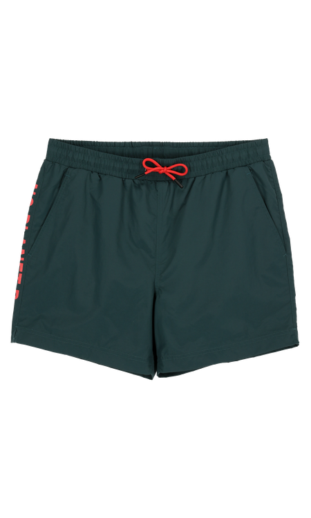 Short de bain vert forêt recyclé - new shark