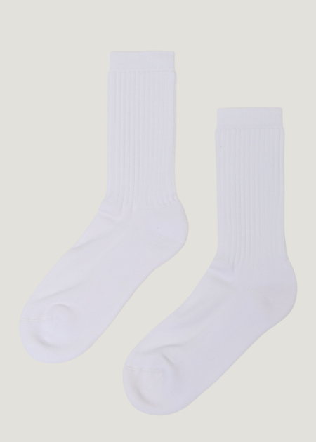 Chaussettes en coton bio | blanc - WeDressFair