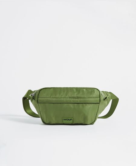 Banane en matières recyclées | vert "dublin waistbag"