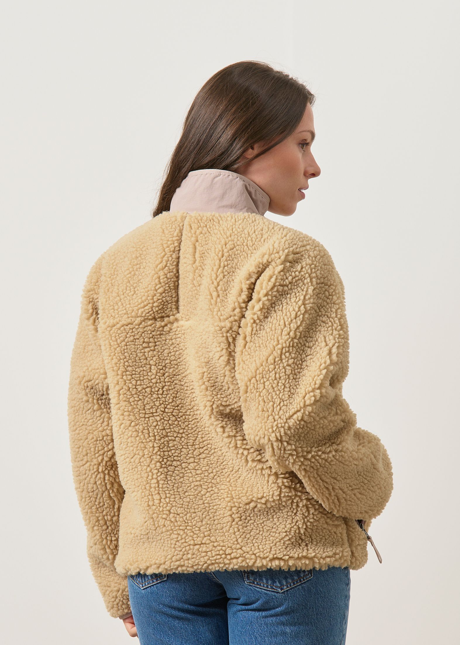 Fleecejacke aus recycelten Materialien | Beige "classic retro-x jkt - ortn", Patagonia, Foto 5
