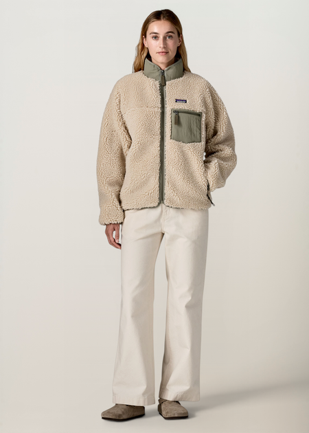 Veste polaire en matières recyclées | beige "W's classic retro-x jkt - dnri" - Patagonia