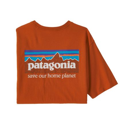 T-shirt terracotta en coton bio - p-6 mission organic t-shirt sandhill rust