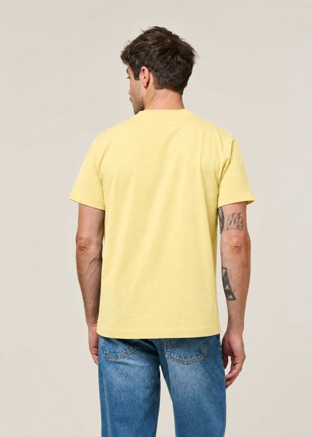 T-shirt en coton bio | jaune, WeDressFair, photo 3