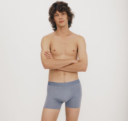 Pack 3 boxers en tencel | multicolore "soft touch boxers 3 pack black/misty blue/brick"