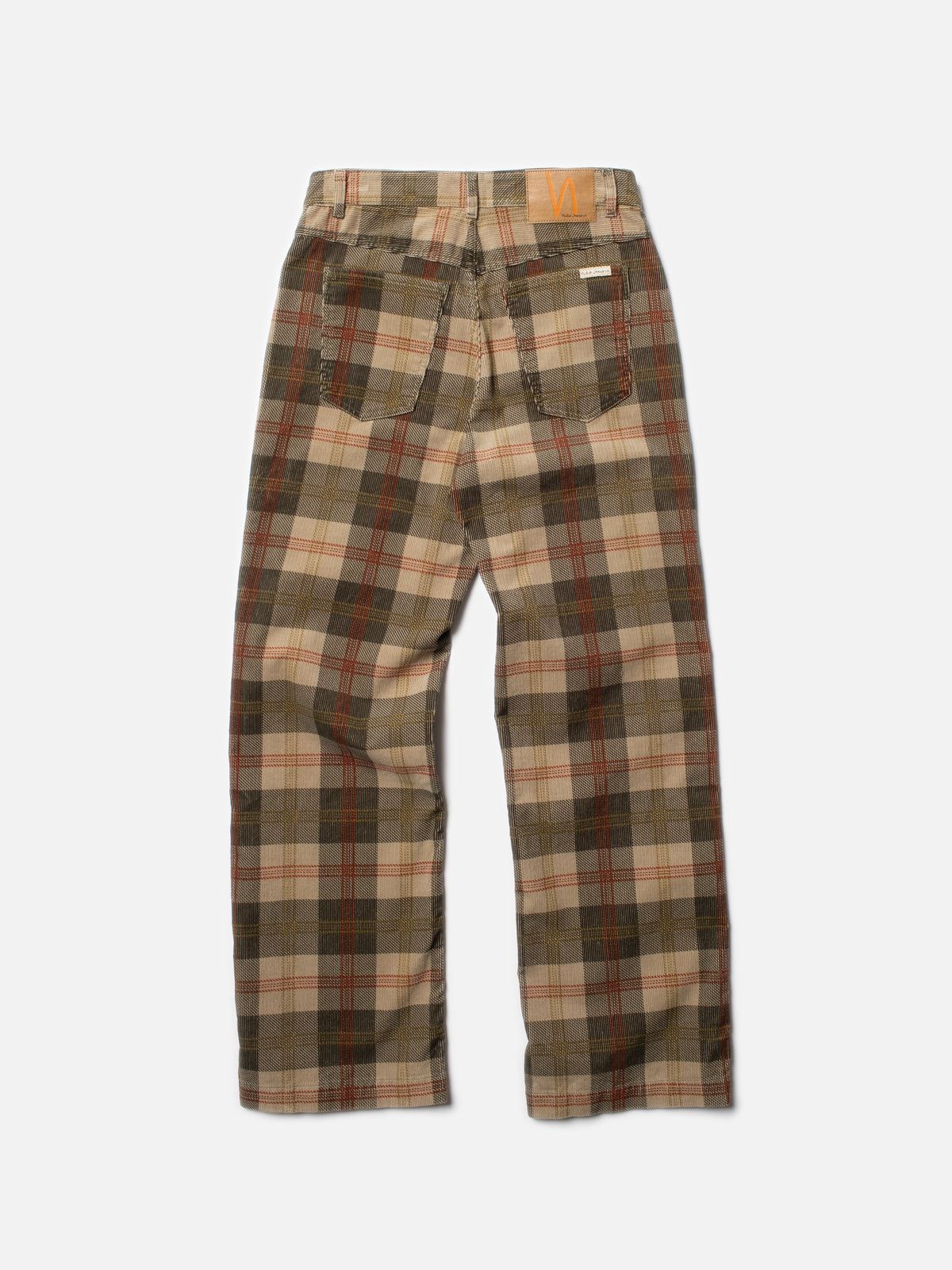 Pantalon ample velours en coton bio | carreaux tartan "clean eileen corduroy", Nudie Jeans, photo 7
