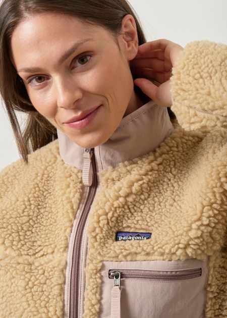 Veste polaire en matières recyclées | beige "classic retro-x jkt - ortn" - Patagonia
