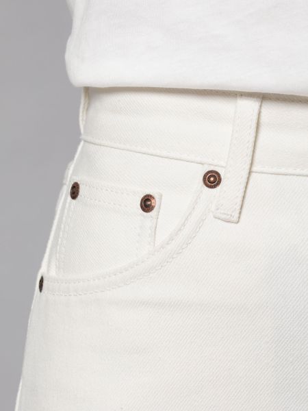 Jean ample blanc en coton recyclé clean eileen recycled white, Nudie Jeans, photo 4