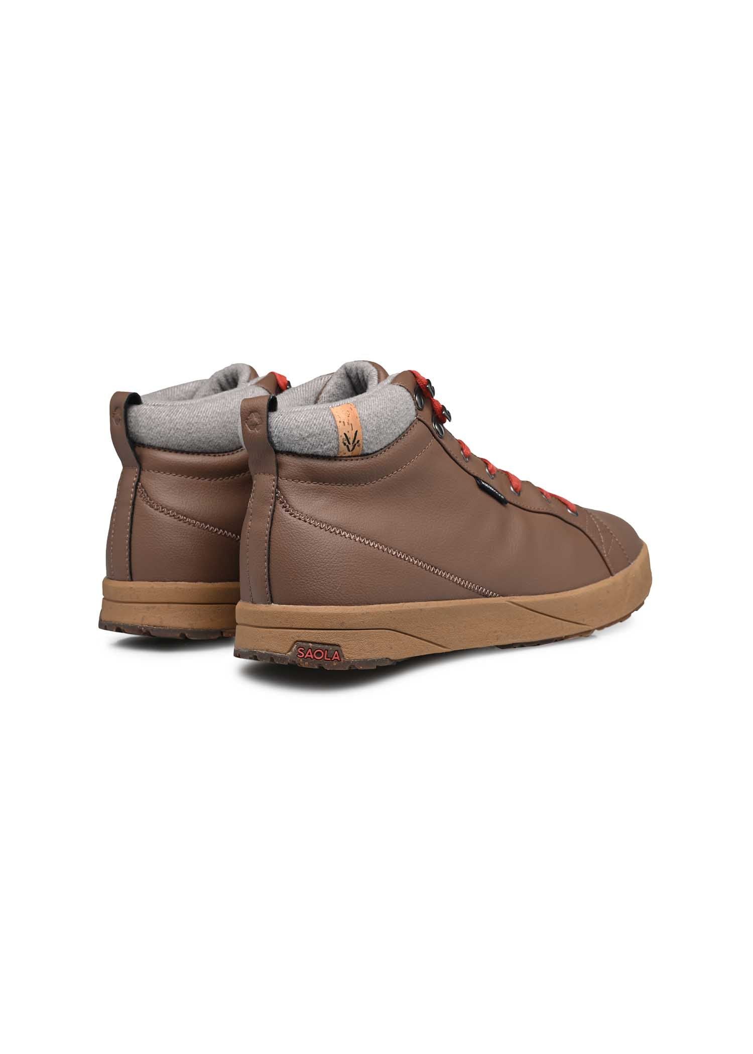 High-Top-Sneaker | Braun "bergen waterproof warm m - chocolate", Saola, Foto 3