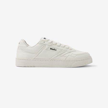 Baskets vegan | blanc "gen9 - corn pure white grained" - Moea