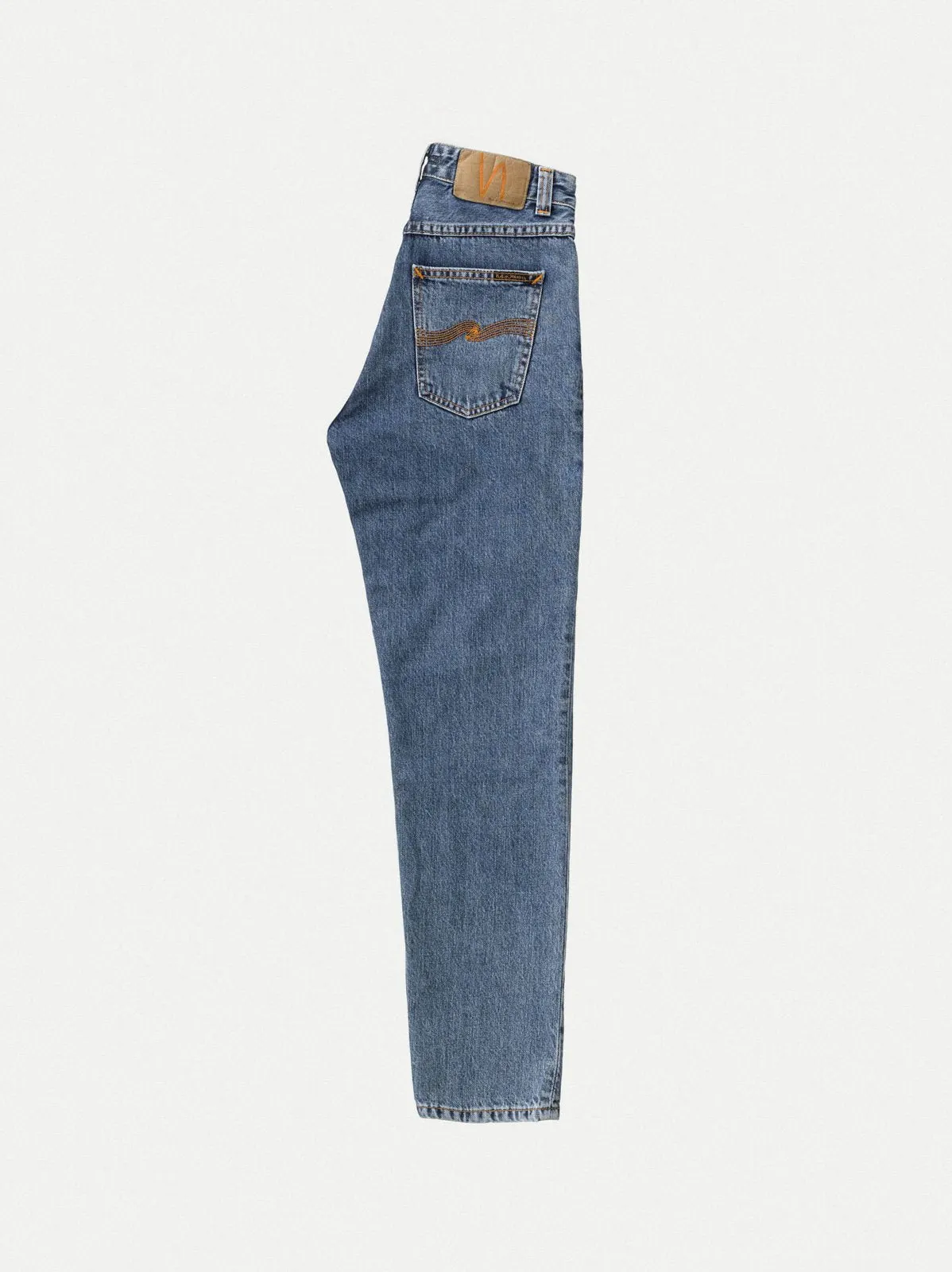 Jean mom bleu clair en coton bio - breezy britt friendly blue, Nudie Jeans, photo 7