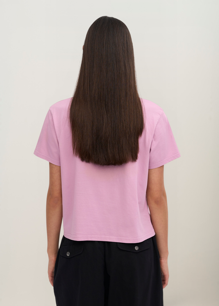 T-shirt en coton bio | rose "cherry blossom" - Colorful Standard