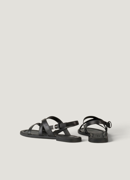 Sandalen aus zertifiziertem Leder | Schwarz "Zaida black - black", Vagabond, Foto 2